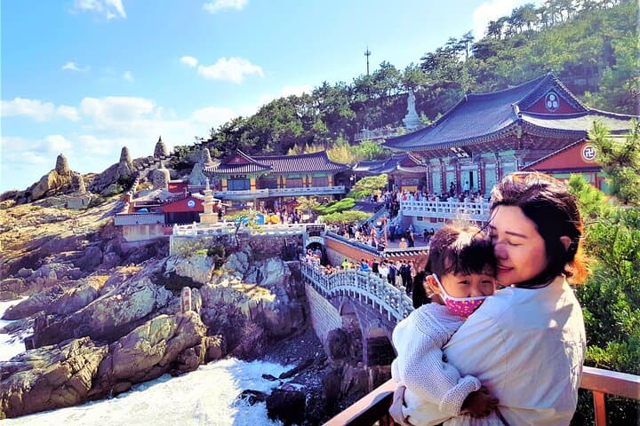Private Busan Tour: Coastal Temples, Markets & Blue Line Capsule with Local Guide photo 2