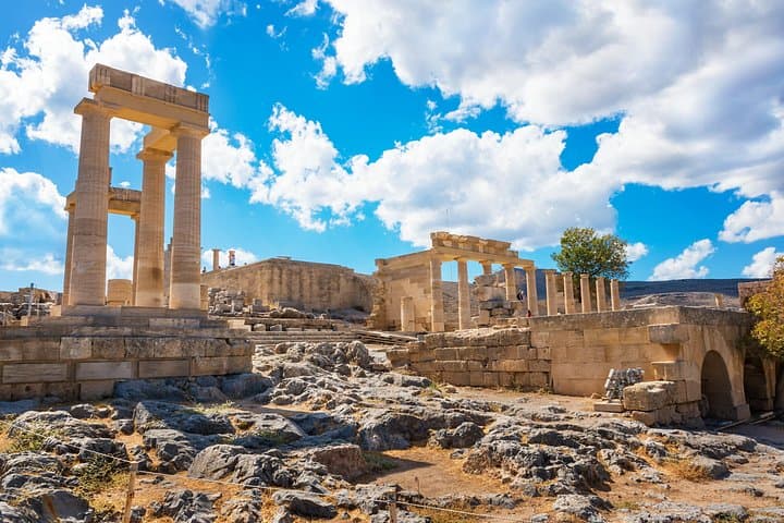 Lindos Acropolis Admission: Explore the Temple of Athena Lindia & Coastal Views photo 1