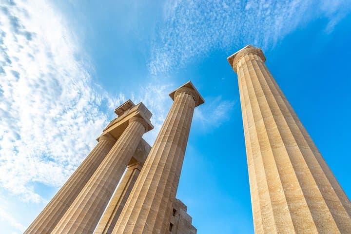 Lindos Acropolis Admission: Explore the Temple of Athena Lindia & Coastal Views photo 2