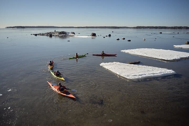 Winter Kayaking in Eastern Helsinki Archipelago — Guided Drysuit Tours from Rastila photo 4
