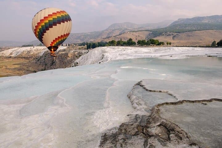 Pamukkale Hot Air Balloon Ride Over Travertines with Champagne photo 3