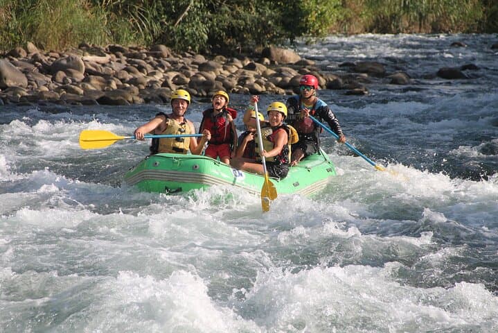 Afternoon Class II–III Whitewater Rafting Near Arenal Volcano