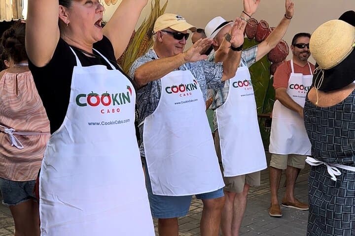 Cabo San Lucas Cooking & Mixology Class with Salsa Dancing