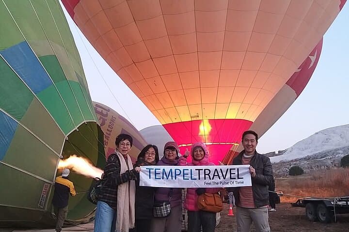 Pamukkale Hot Air Balloon Ride Over Travertines with Champagne photo 2