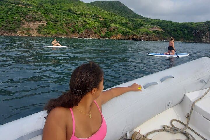 SUP and Snorkel Adventure at White House Bay, St Kitts photo 6