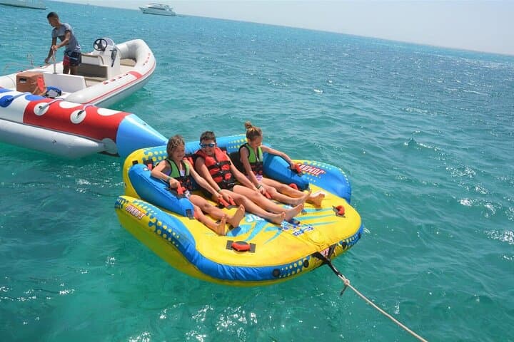 Hurghada Dolphin House & Banana Boat Adventure with Snorkeling and Lunch photo 2