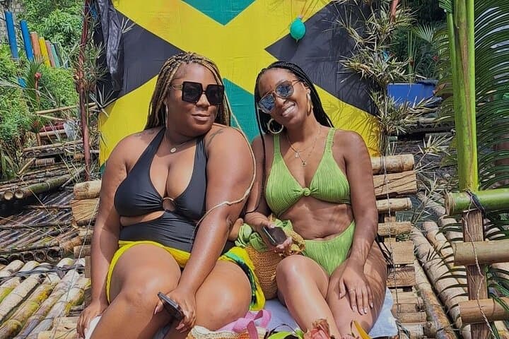Bamboo Rafting on Jamaica's Great River — Montego Bay Limestone Foot Massage