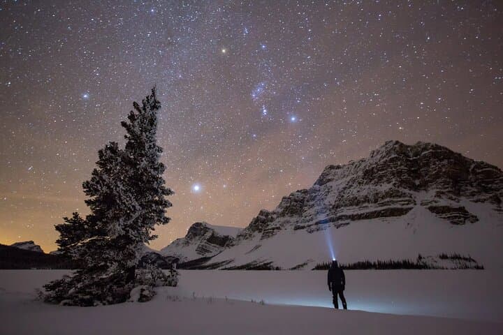 Banff Sunset & Stargazing Walking Tour — Cave and Basin Night Sky Experience