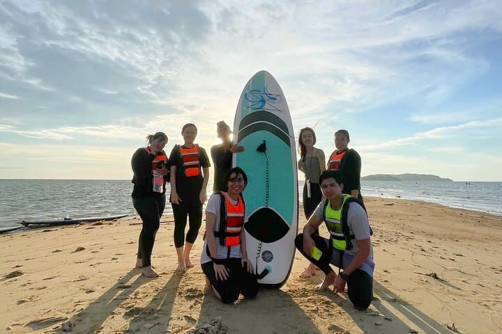 Sunset Stand Up Paddle Boarding at Tanjung Aru Beach, Kota Kinabalu photo 4