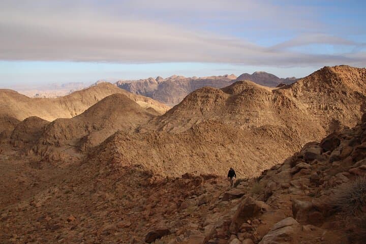 Hike Jabal Umm ad Dami: Summit Jordan’s Highest Peak with Bedouin Dinner and Overnight Camp photo 4