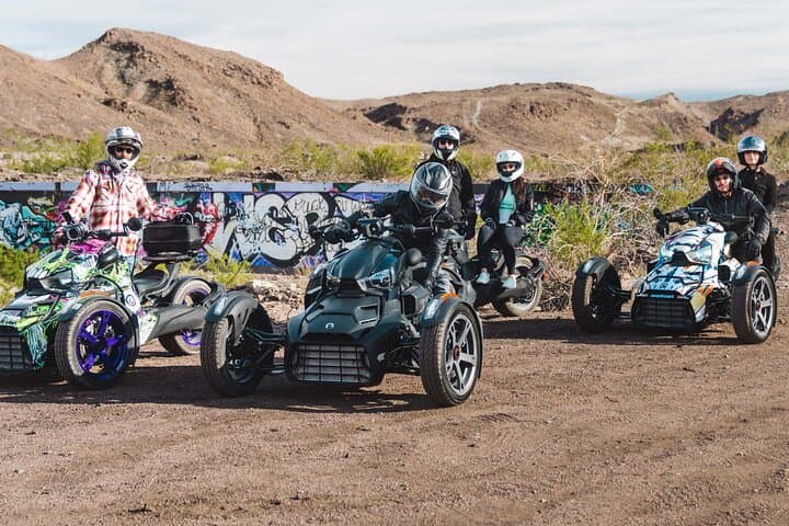 Can-Am Ryker Trike Tour: Private Guided Outskirts Ride from Las Vegas photo 2