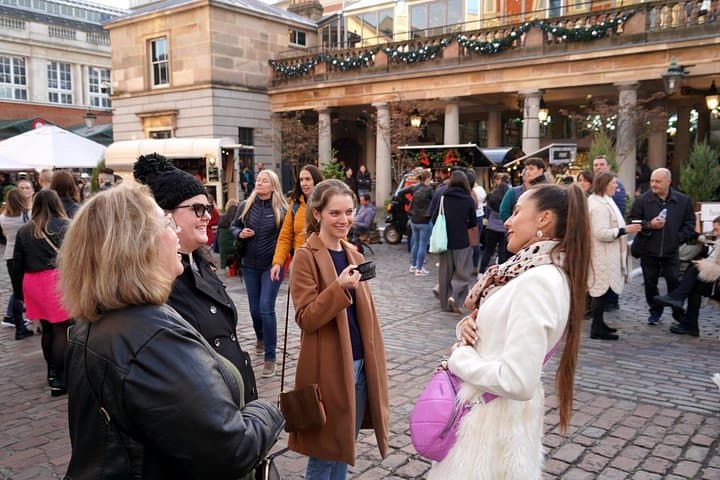 London Christmas Lights & Carols Walking Tour — Mulled Wine, Markets & Historic Trees photo 2