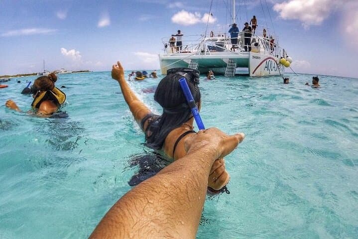 Full-Day Catamaran Snorkel Tour to Cozumel’s Best Reefs from Playa del Carmen