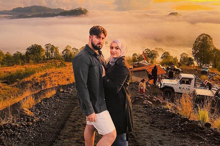 Mount Batur Sunrise Jeep Tour: Black Lava Tracks and Hot Spring Comfort photo 4