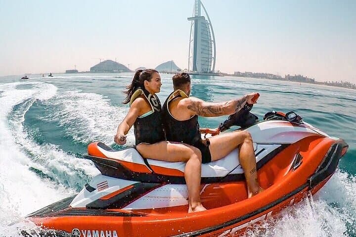 Jet Ski Tour with Burj Khalifa & Palm Views — Dubai Waterfront Ride