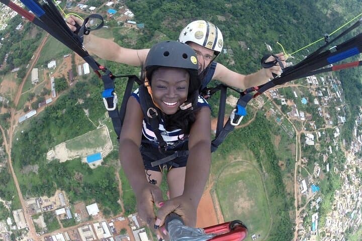 Weekend Paragliding From Accra: VW-Bus Camping, Tandem Flights & Rock Climbing