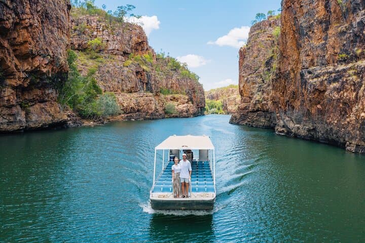 Katherine Gorge (Nitmiluk) Cruise and Edith Falls Day Trip from Darwin