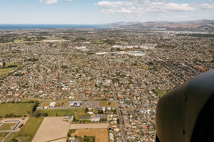 Christchurch City Scenic Flight: Helicopter Views Over Rebuild, Pegasus Bay & Southern Alps photo 5