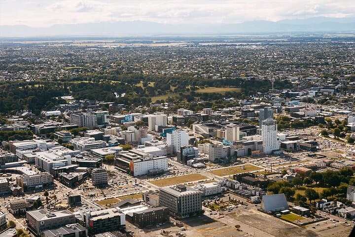 Christchurch City Scenic Flight: Helicopter Views Over Rebuild, Pegasus Bay & Southern Alps photo 6