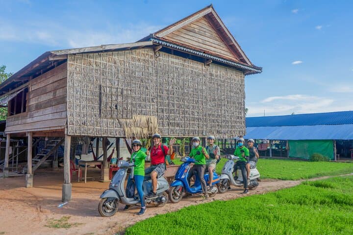 Vespas at Dusk: Siem Reap Countryside Sunset Ride and Rice-Field Snacks photo 3
