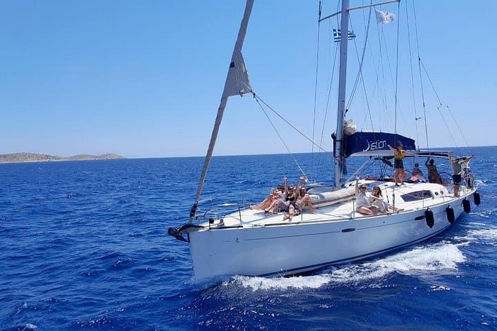Full-Day Sailing from Paros to the Small Cyclades: Snorkel, Swim & Island-Hop
