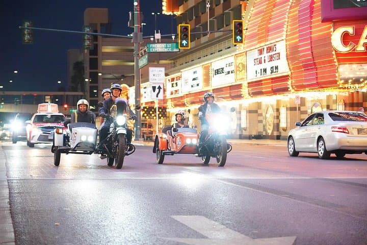 Ride the Las Vegas Strip by Sidecar: Private 2-Hour Night Tour photo 2