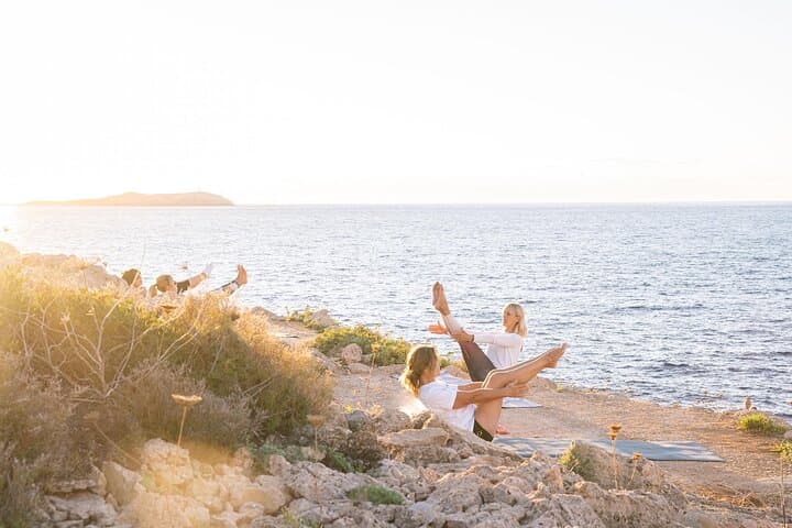 Seaside Yoga & Brunch in Ibiza: Morning Class with Ocean Views