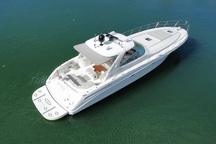 Miami Biscayne Bay Yacht Rental: Big Sundancer 54' Sea Ray Day Charter photo 3