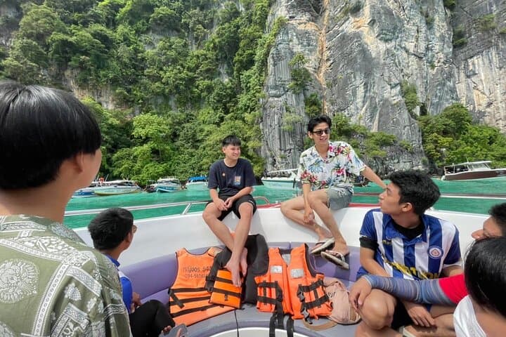 Phi Phi Islands Speedboat Day Tour from Phuket — Maya Bay, Snorkeling & Khai Island
