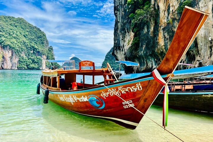 Krabi 4-Island Sunset Tour: Sandbar Walk, Snorkel & Beach BBQ photo 3