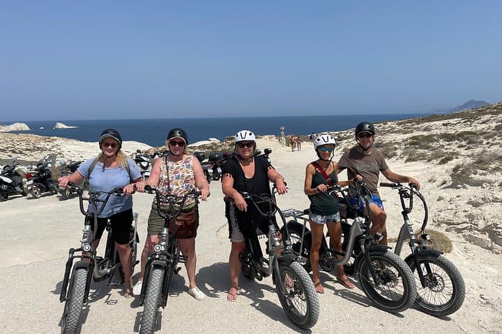 Milos Island E-Bike Coastal Ride: Swim, Sights & Volcanic Views photo 4