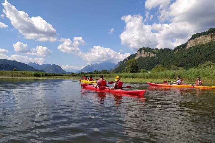 Guided Kayak on Adda River North Park — Paddle Near Bergamo
