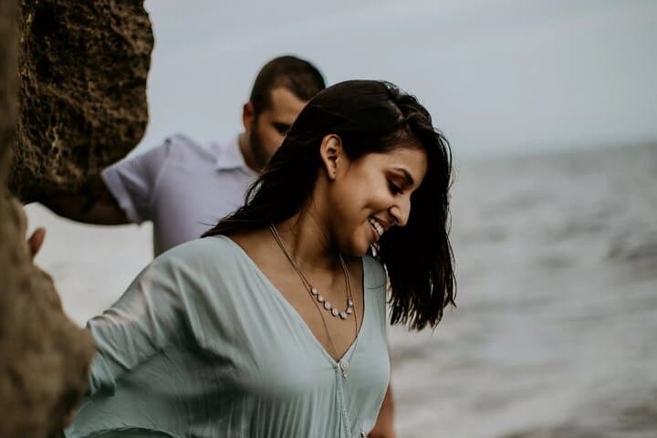Fort Aguada Couple Photoshoot — Sinquerim Beach Portrait Session in North Goa photo 4