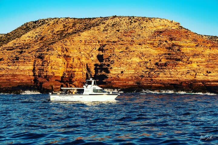 Sunset Cruise Along Kalbarri's Coastal Cliffs