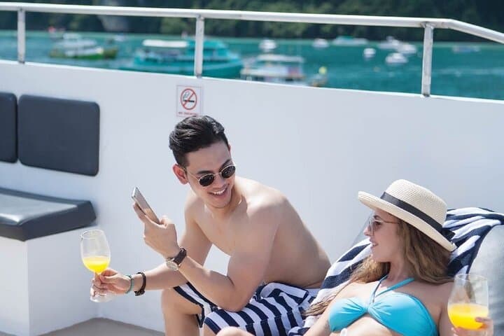 Full-Day Phi Phi Islands VIP Ferry Cruise from Phuket — Maya Bay, Snorkeling & Viking Cave photo 2