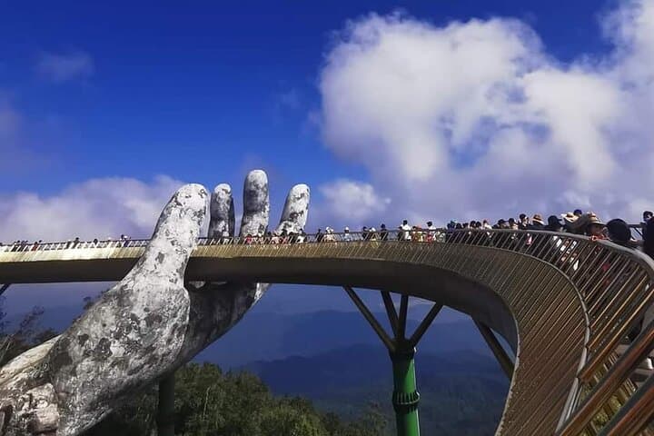 Ba Na Hills & Marble Mountains: Golden Bridge Early Morning Private Tour from Da Nang photo 3