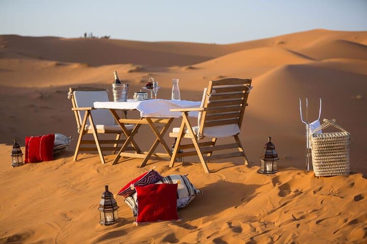 3-Day Private Sahara Desert Exploration from Errachidia — Erg Chebbi, Ziz Valley & Fossils