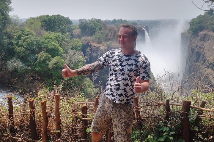 See Both Sides of Victoria Falls: Helicopter, Falls Walks & Livingstone/Livingstone Combo photo 3