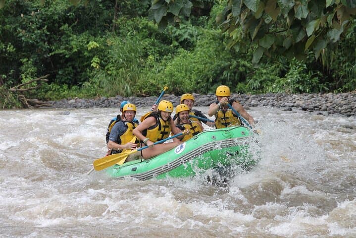 Sarapiqui River Rafting and Organic Farm Lunch from La Fortuna