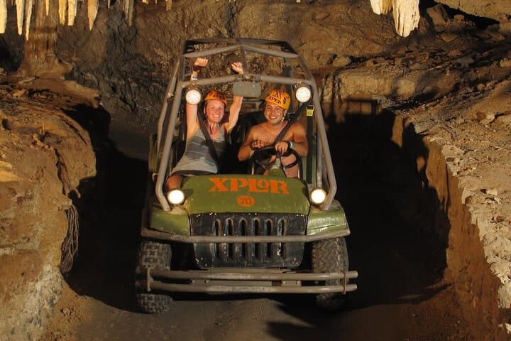 Night at Xplor Fuego: Zipline, Underground Rivers & Amphibious Jungle Drive photo 3