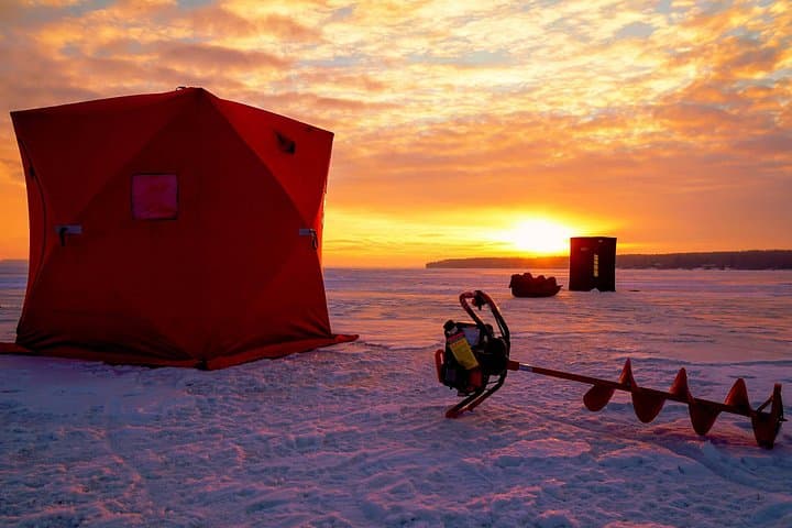 Luxury Ice Fishing on Birch Lake: Guided Small-Group Tour from Fairbanks photo 2