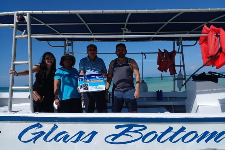 Negril Glass-Bottom Boat: Private Reef Cruise to Booby Cay photo 3