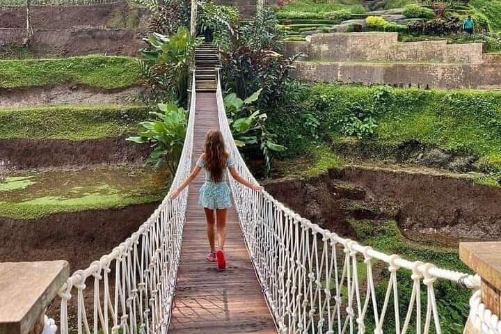 Day Trip from Ubud: Rice Terrace Swing, Waterfall & Artisan Villages photo 5