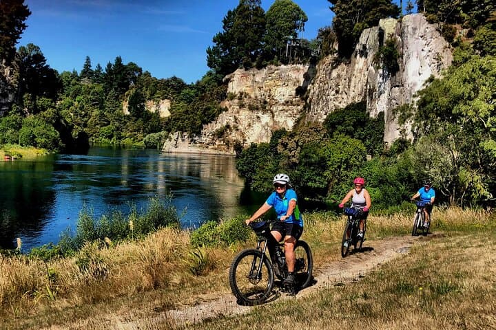 Full-Day eBike Tour in Karangahake Gorge from Auckland — Waikino to Waihi