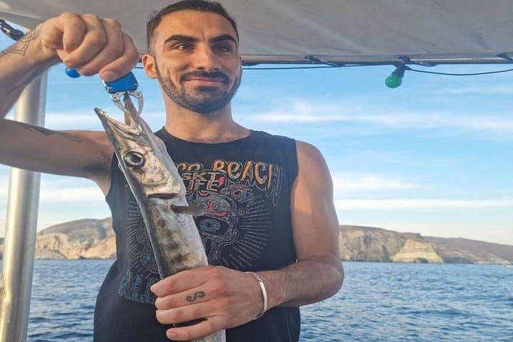 Private Morning Deep-Sea Fishing Off Santorini: 8-Hour Angling Adventure photo 4