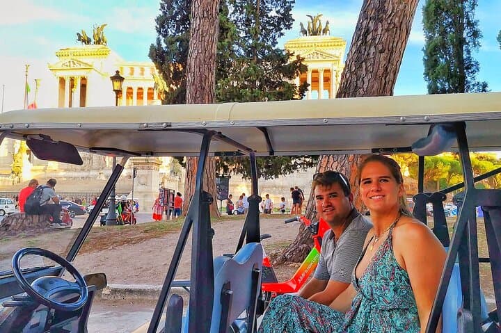 Rome by Golf Cart: Private 3-Hour City Tour with Gelato or Wine photo 2