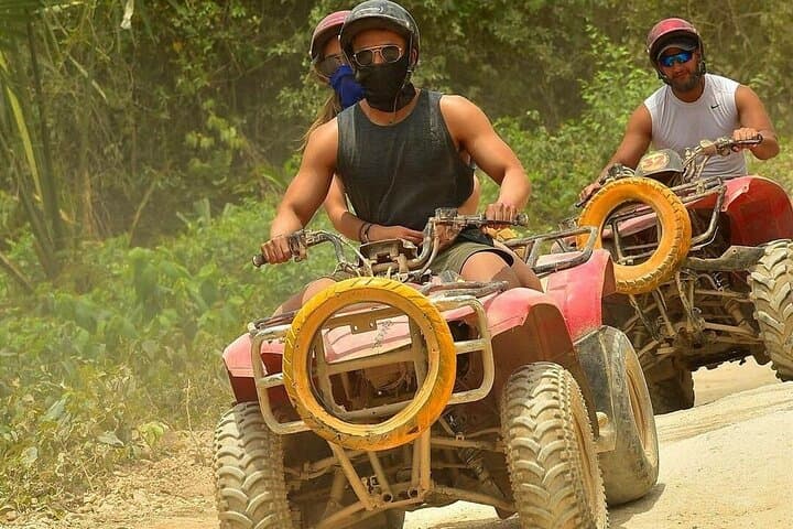 ATV, Zip Lines & Cenote Swim: Half-Day Mayan Jungle Adventure from Cancún photo 5