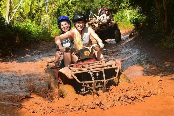 ATV, Zip Lines & Cenote Swim: Half-Day Mayan Jungle Adventure from Cancún photo 3