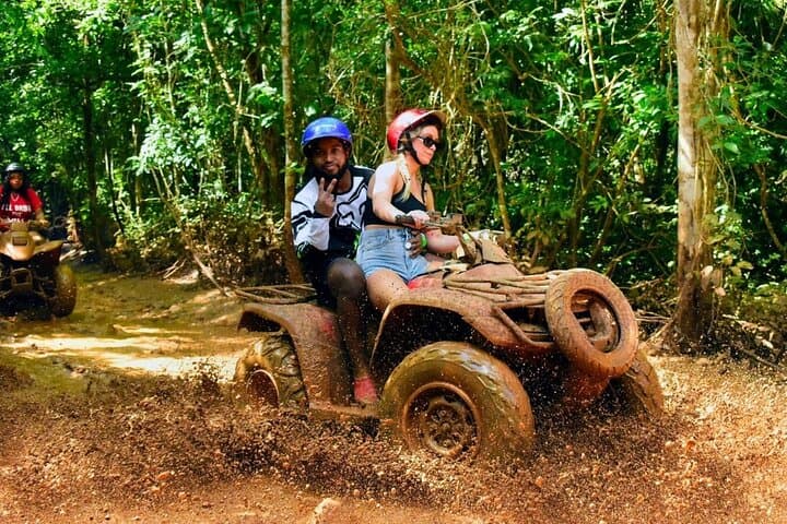 ATV, Zip Lines & Cenote Swim: Half-Day Mayan Jungle Adventure from Cancún photo 2
