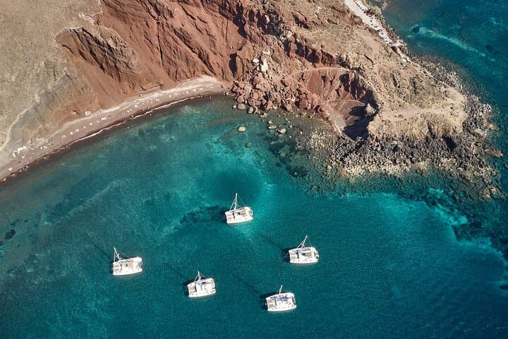 Santorini Oia Private Sunset Catamaran Cruise with BBQ & Drinks photo 2